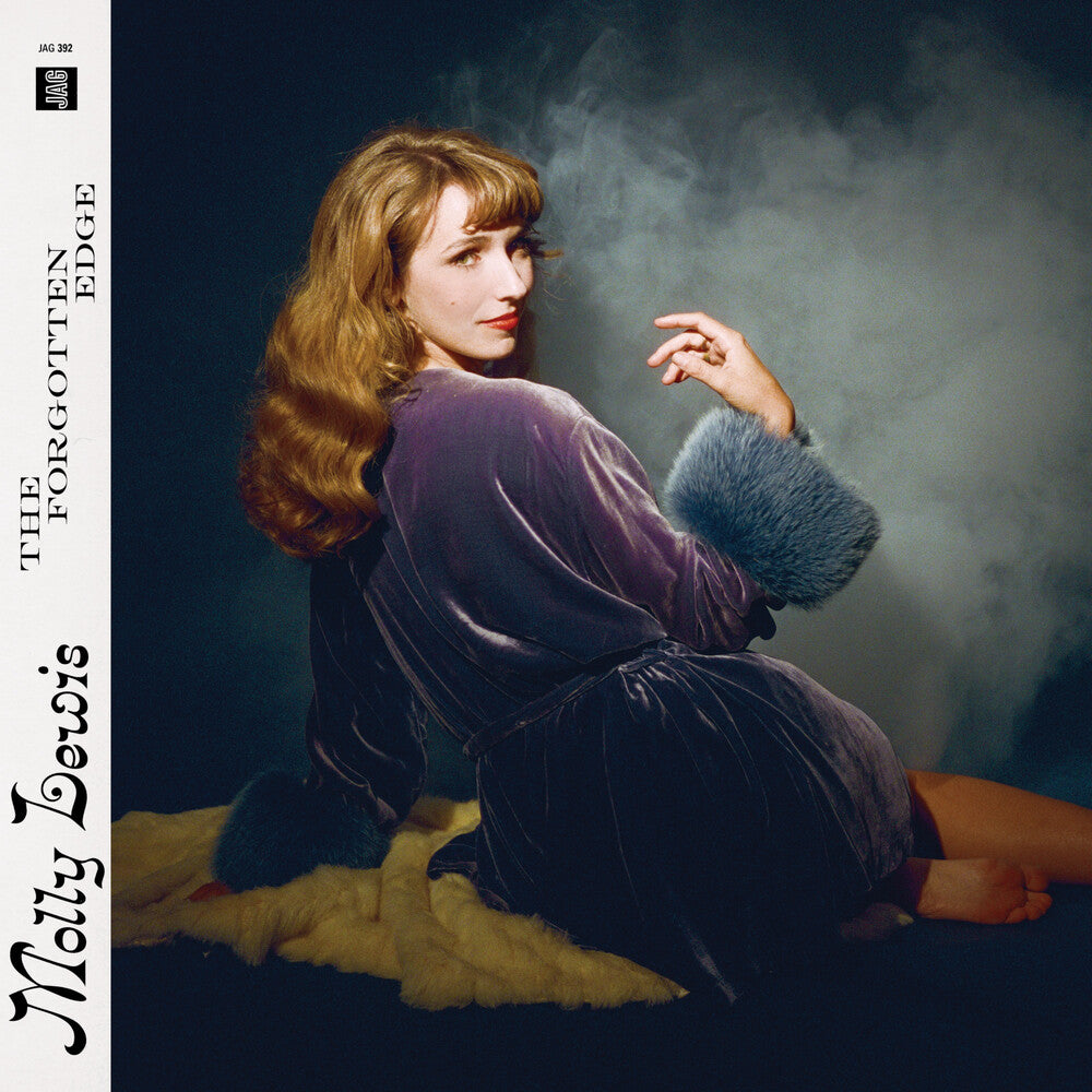 the album cover for Molly Lewis - Forgotten Edge [Indie Exclusive] (Clear Red Vinyl) [Colored Vinyl] (Ep)
