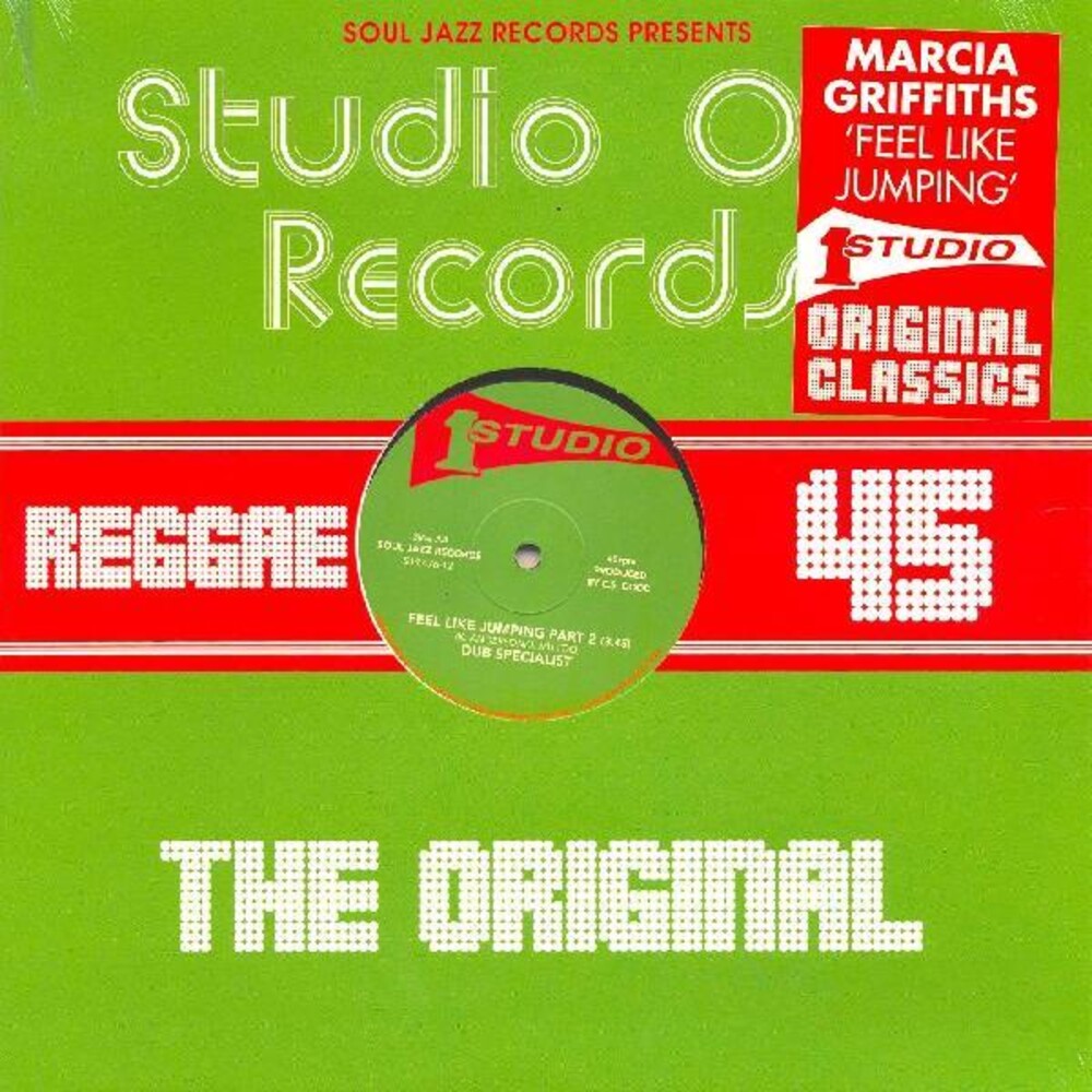 the album cover for Marcia Griffiths - Feel Like Jumping [Download Included]
