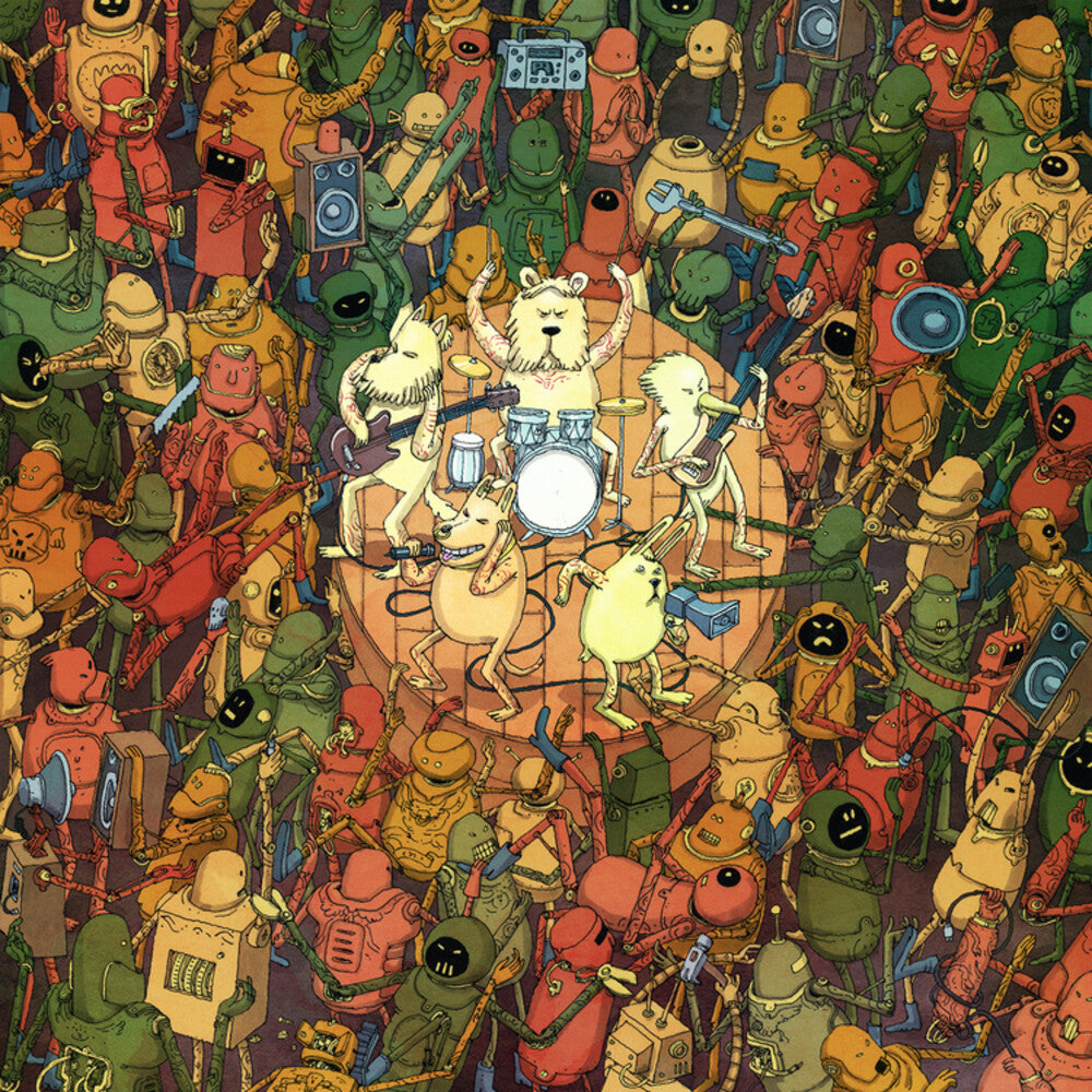 the album cover for Dance Gavin Dance - Tree City Sessions 2 [Tri Color LP]