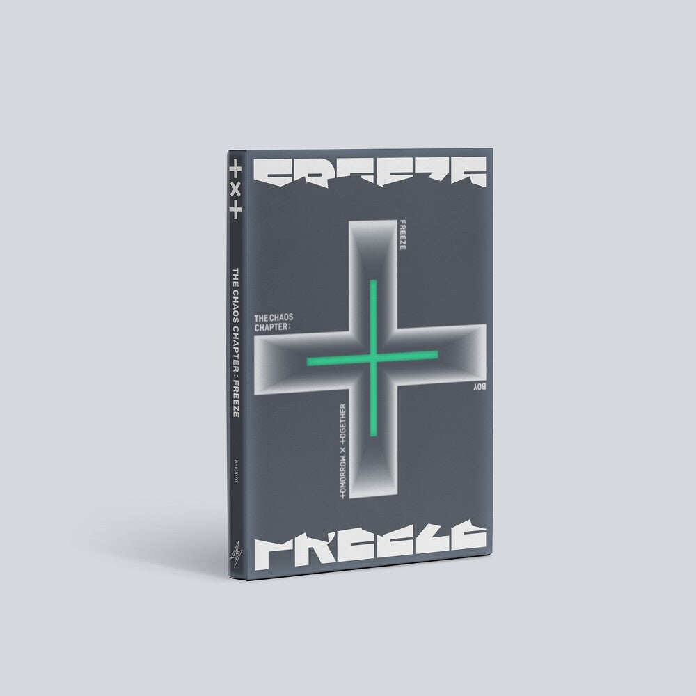 the album cover for TOMORROW X TOGETHER - The Chaos Chapter: FREEZE [BOY version]