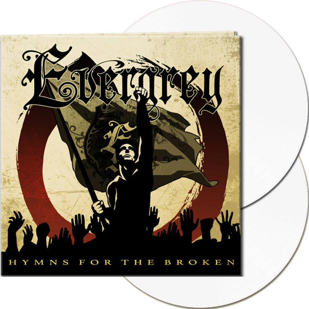 the album cover for Evergrey - Hymns For The Broken (Creamy White Vinyl) [Colored Vinyl]