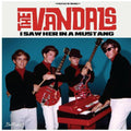 the album cover for The Vandals - I Saw Her In A Mustang (Blue) [Colored Vinyl]