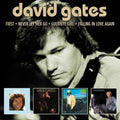 the album cover for David Gates - First & Never Let Her Go & Goodbye Girl & Falling [Import]