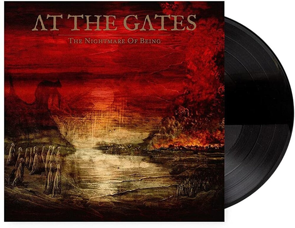 the album cover for At The Gates - The Nightmare Of Being [LP]