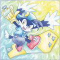 the album cover for Klonoa 2: Lunatea's Veil / O.S.T. (Colv) (Cvnl) - Klonoa 2: Lunatea's Veil / O.S.T. (Clear Vinyl)
