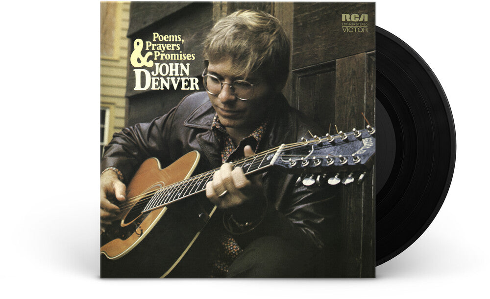 the album cover for John Denver - Poems, Prayers & Promises [LP]