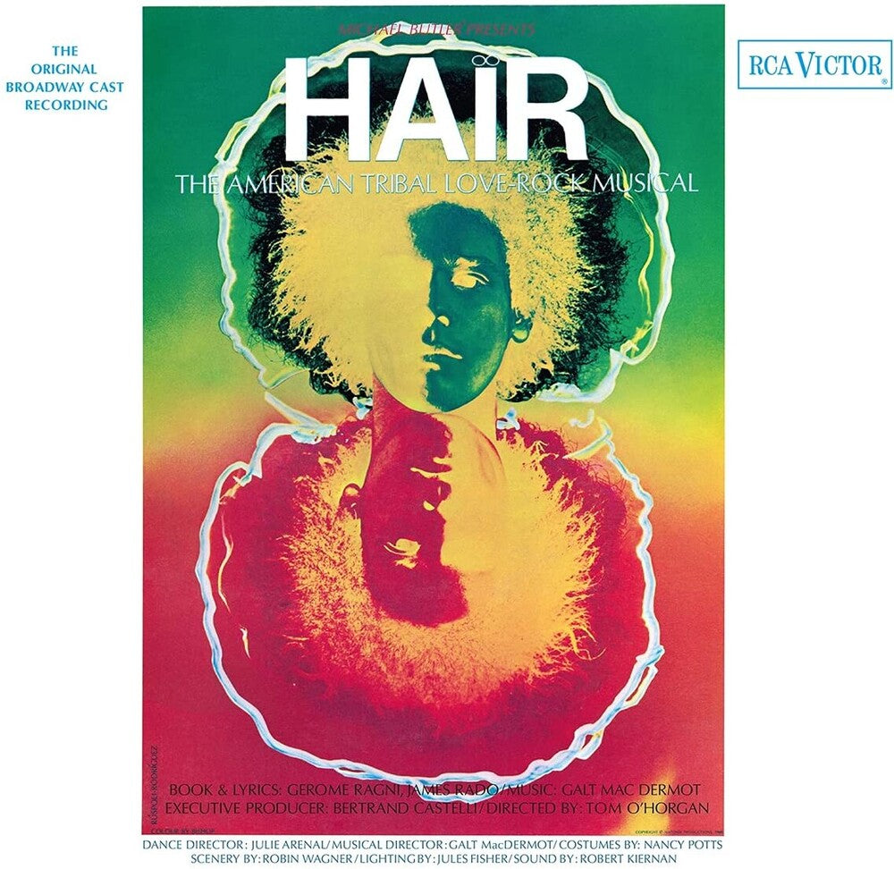 the album cover for Hair / O.C.R. - Hair / O.C.R. (Blk) [180 Gram] (Exp) (Hol)
