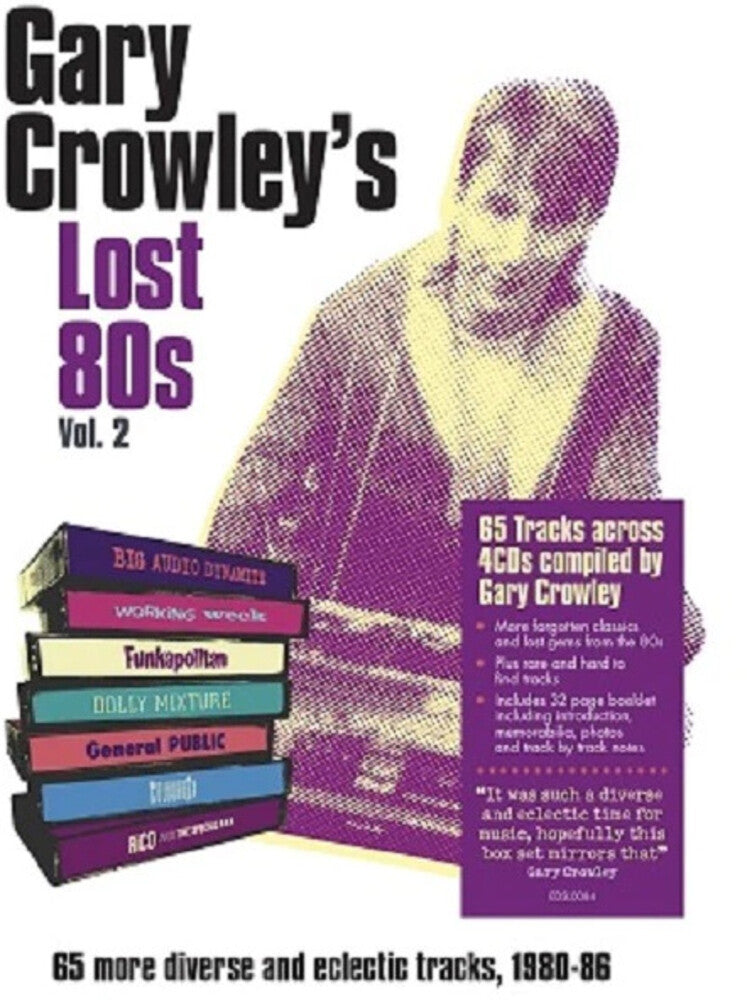 the album cover for Gary Crowley's Lost 80s Vol 2 / Various - Gary Crowley's Lost 80s Vol 2 / Various (Box) (Uk)
