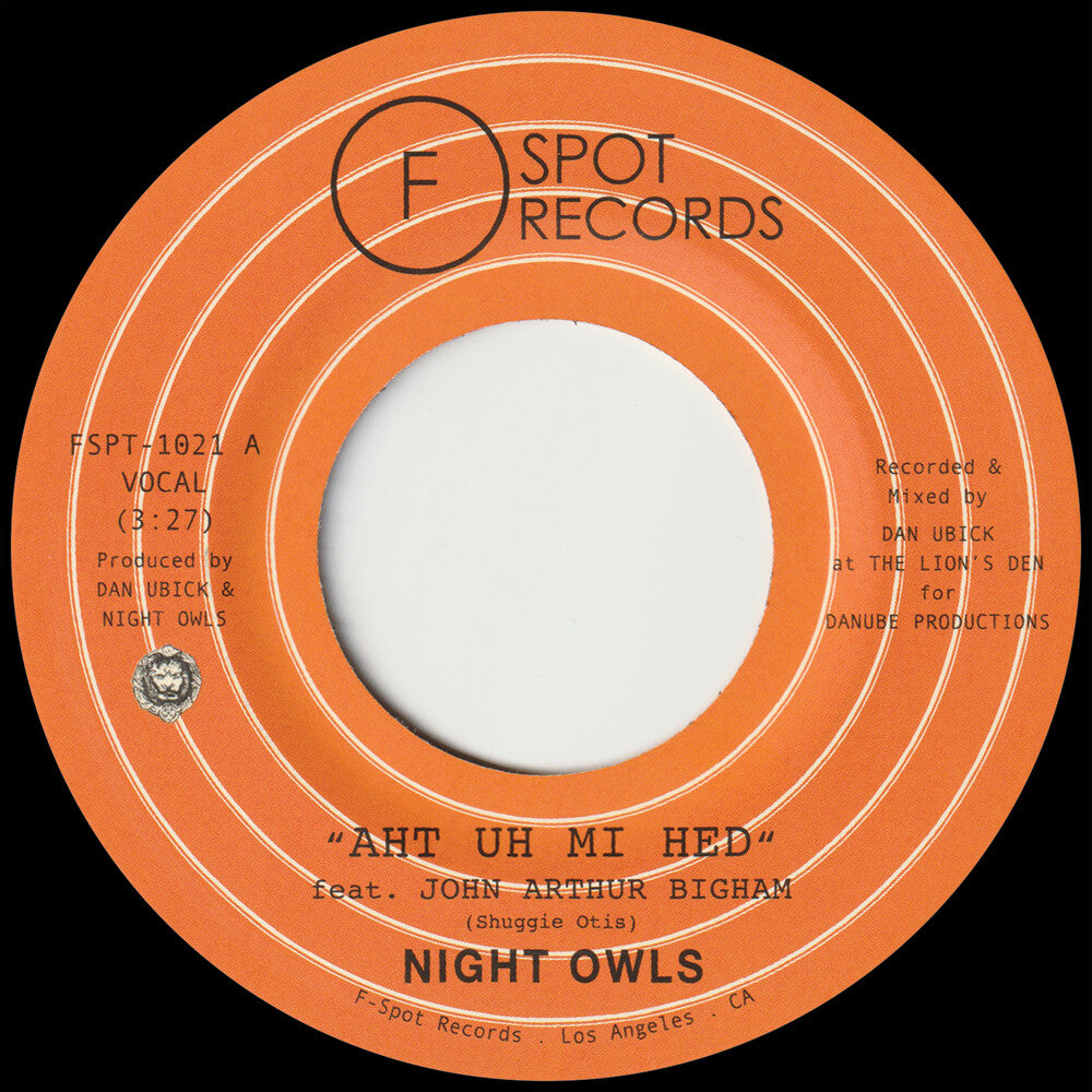 the album cover for Night Owls - Aht Uh Mi Hed / Put On Train