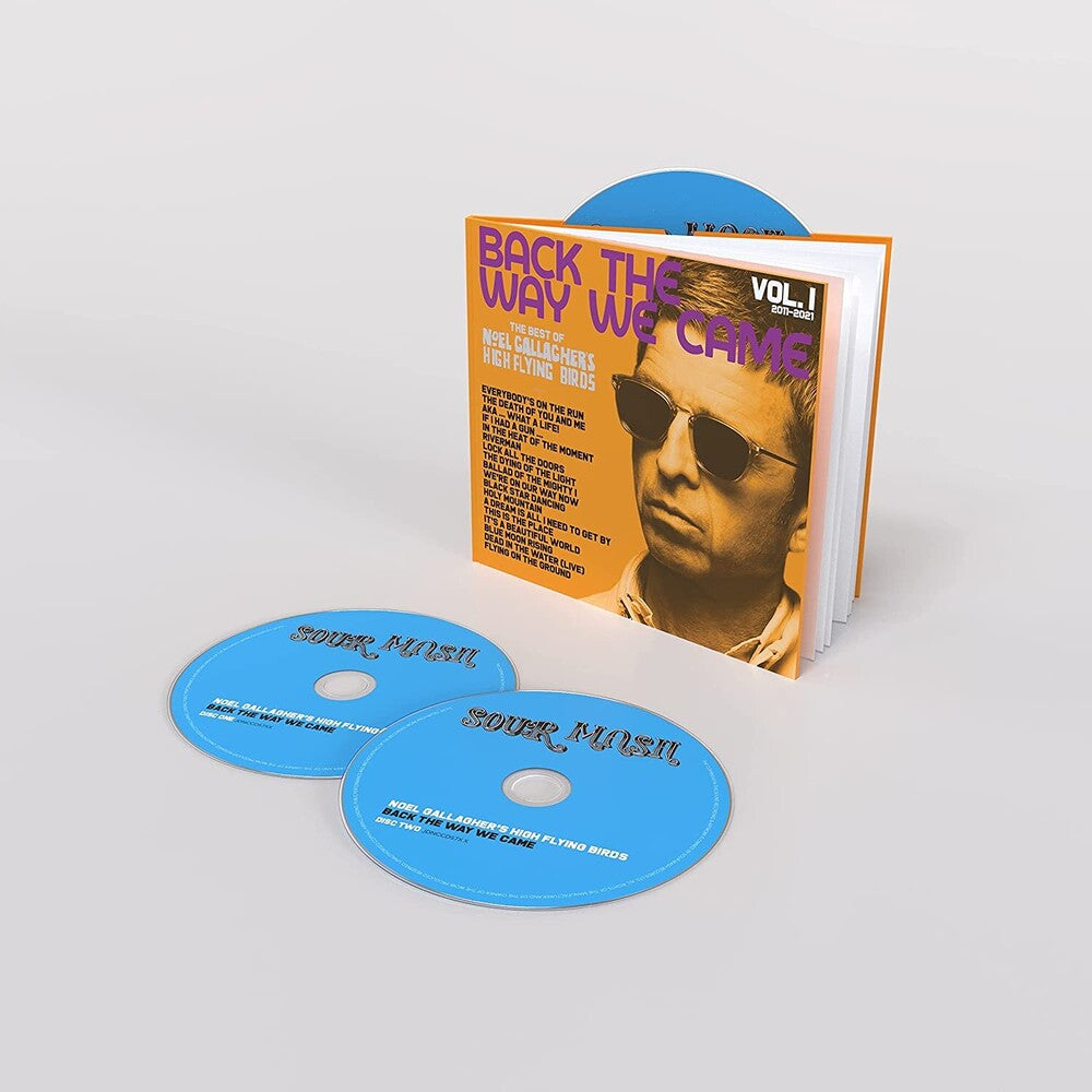 the album cover for Noel Gallagher's High Flying Birds - Back The Way We Came: Vol. 1 (2011-2021) [Deluxe 3CD]
