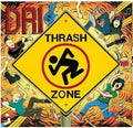 the album cover for D.R.I. - Thrash Zone [Limited Edition Yellow LP]