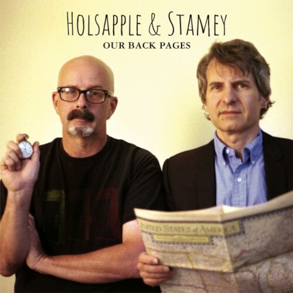 the album cover for Peter Holsapple & Chris Stamey - Our Back Pages