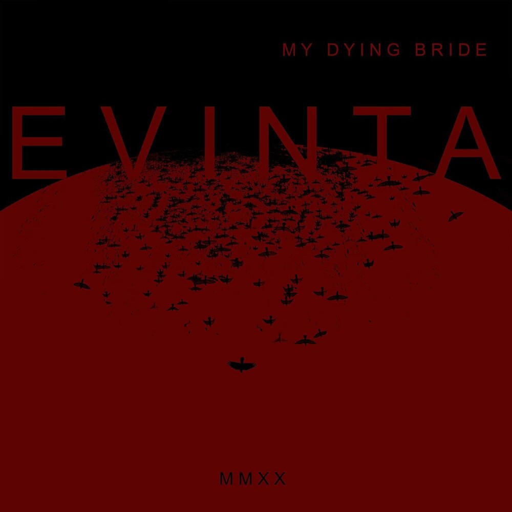 the album cover for My Dying Bride - Evinta