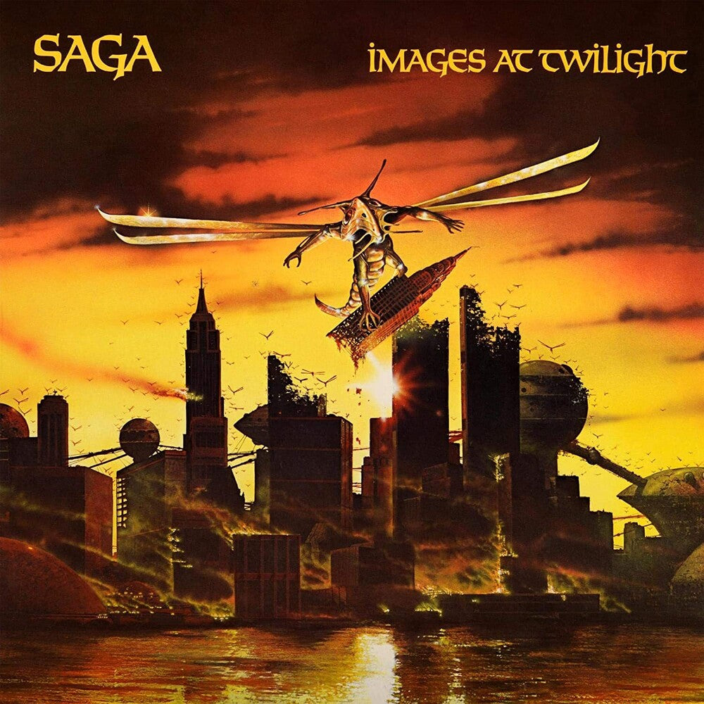 the album cover for Saga - Images At Twilight