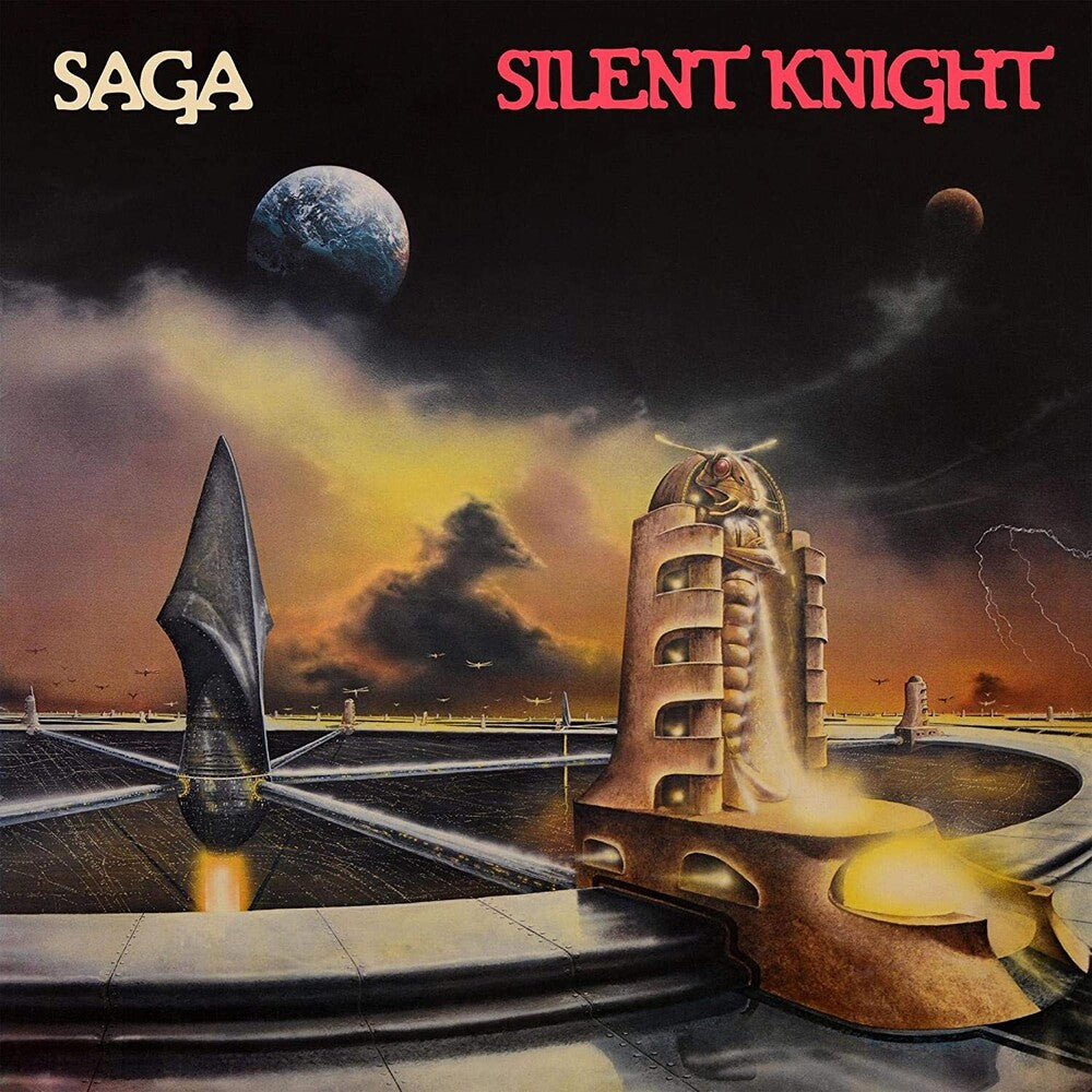 the album cover for Saga - Silent Knight