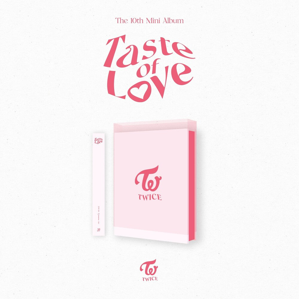 the album cover for TWICE - Taste of Love [IN LOVE version]