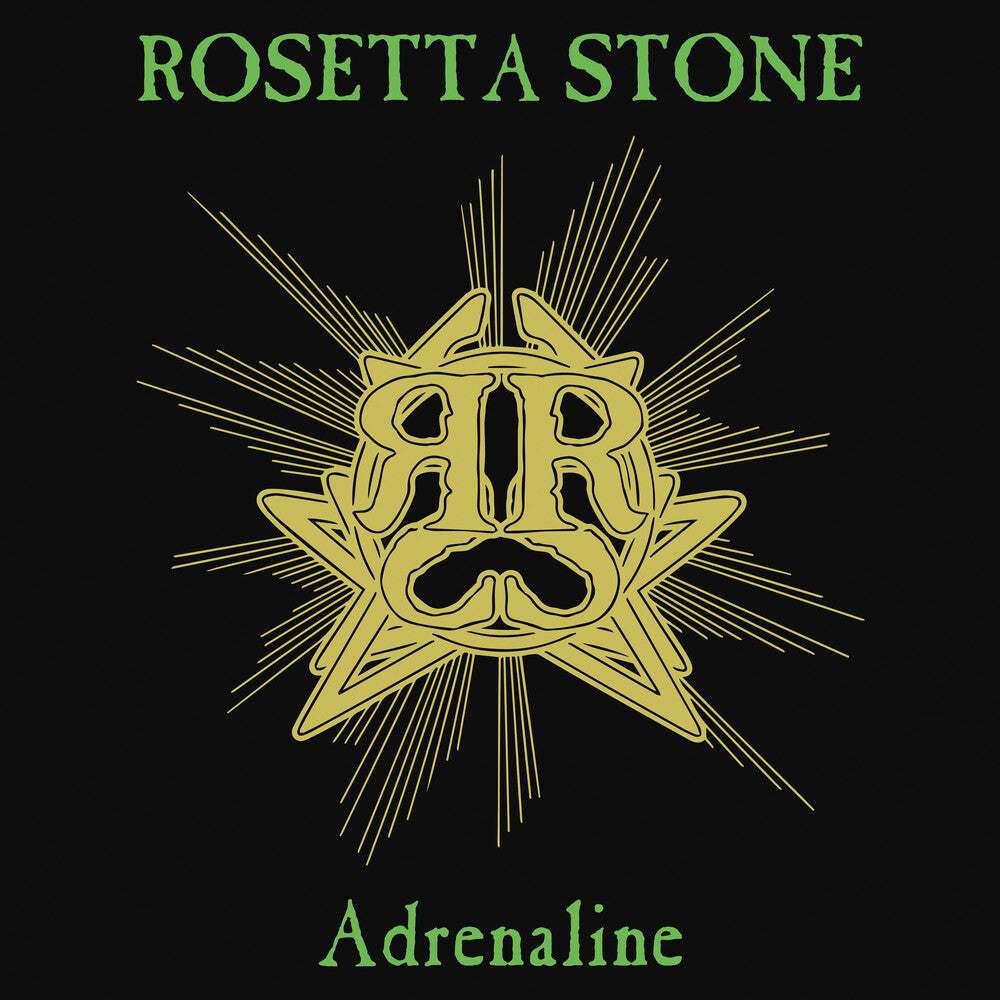 the album cover for Rosetta Stone - Adrenaline [Colored Vinyl] [Deluxe] (Gate) [Reissue]