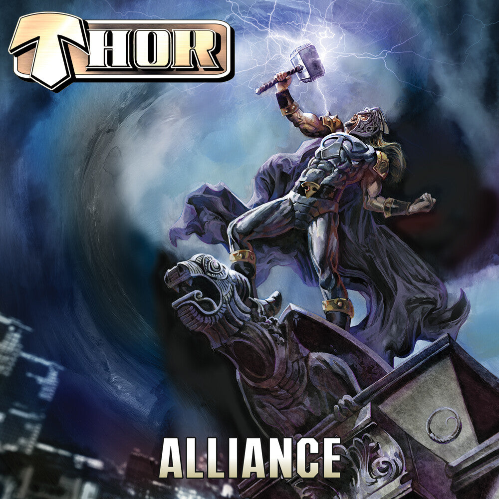 the album cover for Thor - Alliance