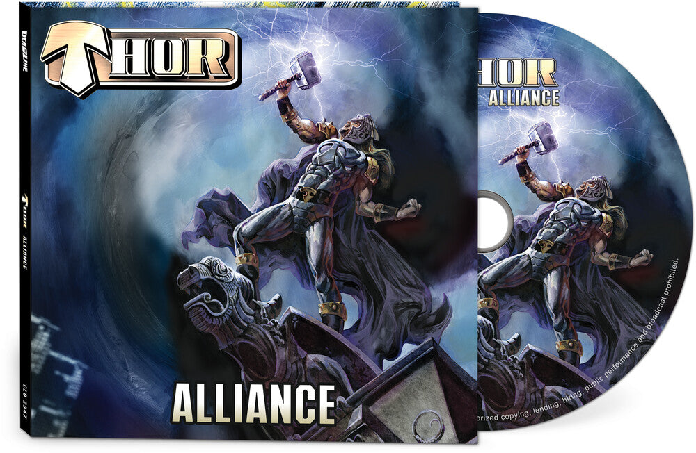 the album cover for Thor - Alliance