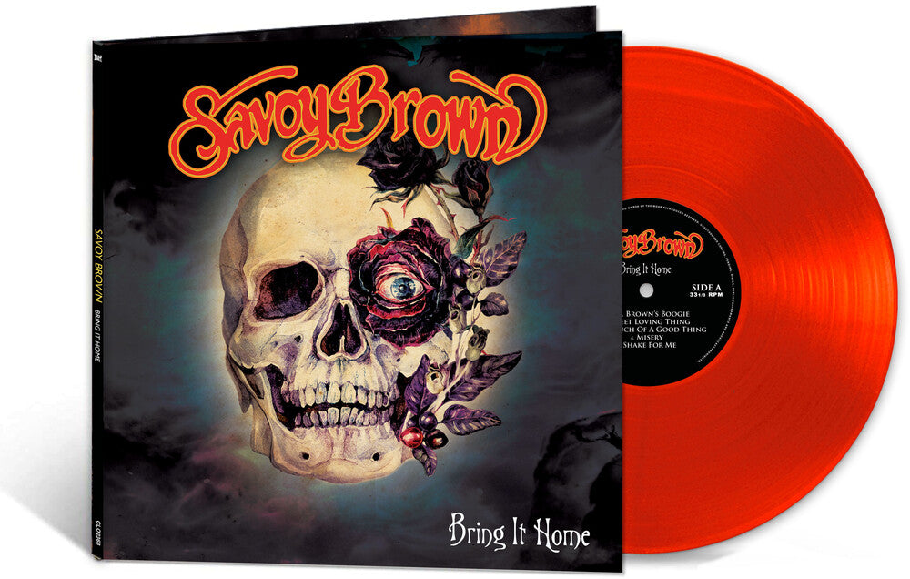 the album cover for Savoy Brown - Bring It Home [Colored Vinyl] [Deluxe] (Gate) (Red) [Reissue]