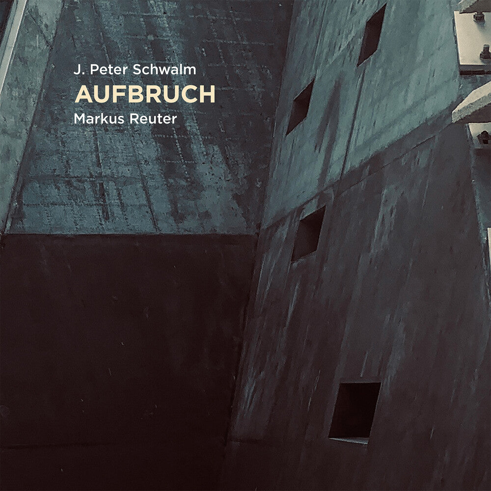 the album cover for Jan-Peter Schwalm / Markus Reuter - Aufbruch (Transparent Crystal Vinyl) [Colored Vinyl]