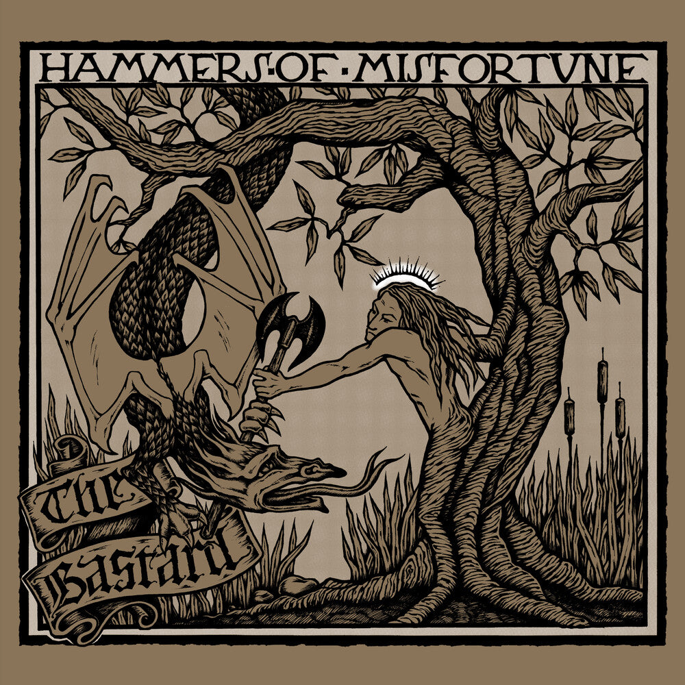 the album cover for Hammers Of Misfortune - Bastard