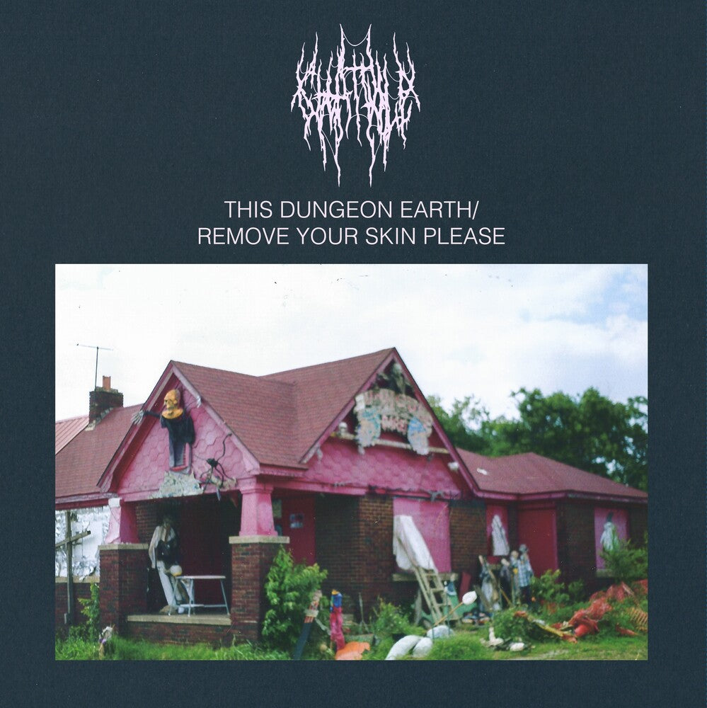 the album cover for Chat Pile - This Dungeon Earth / Remove Your Skin Please