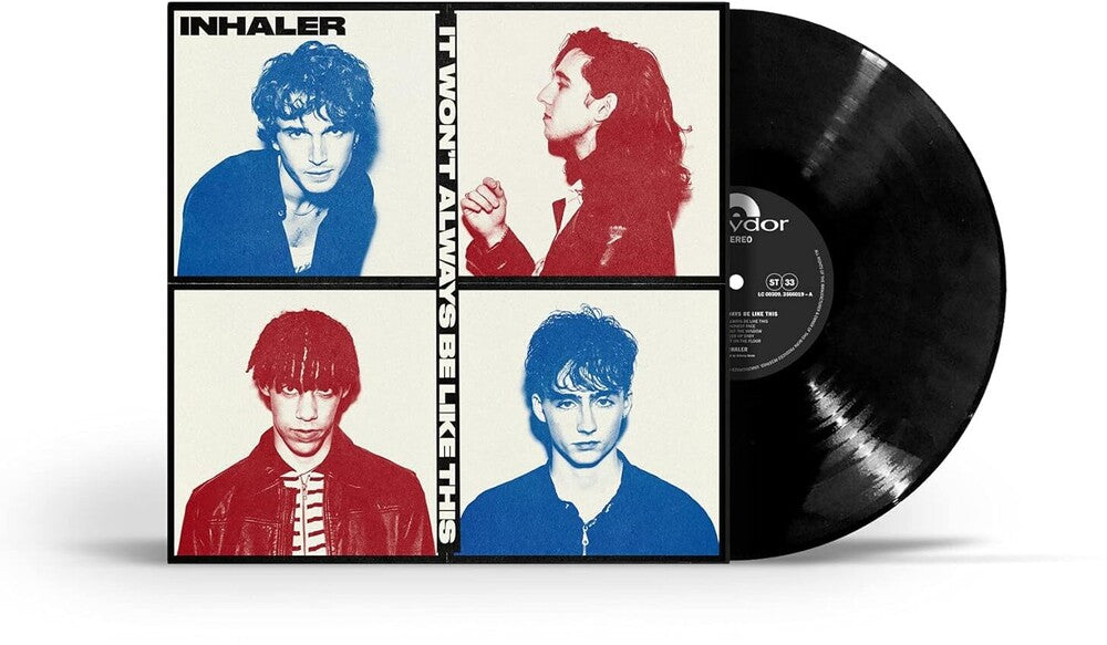 the album cover for Inhaler - It Won't Always Be Like This [Black Vinyl]