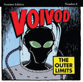 the album cover for Voivod - The Outer Limits [Rocket Fire Red with Black Smoke LP]