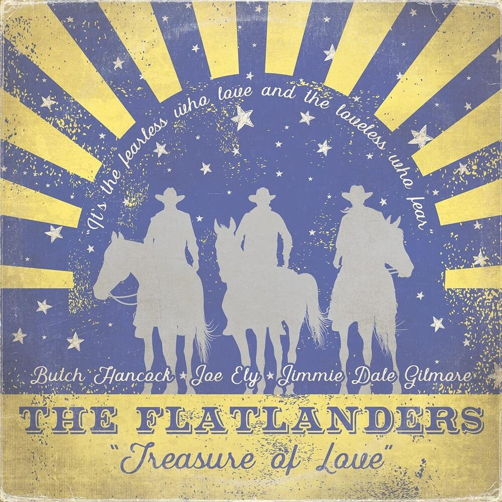 the album cover for The Flatlanders - Treasure of Love [LP]