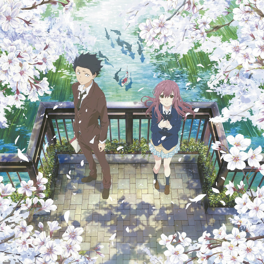 the album cover for Kensuke Ushio  (Blue) (Colv) - Silent Voice / O.S.T. (Blue) [Colored Vinyl]