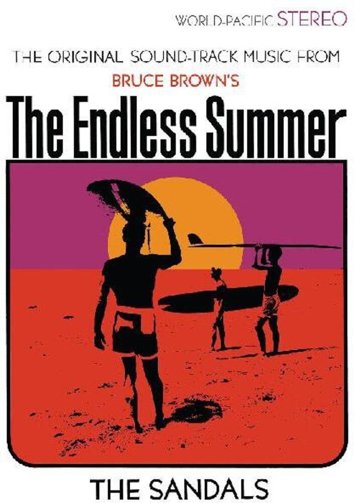 the album cover for Sandals - The Endless Summer