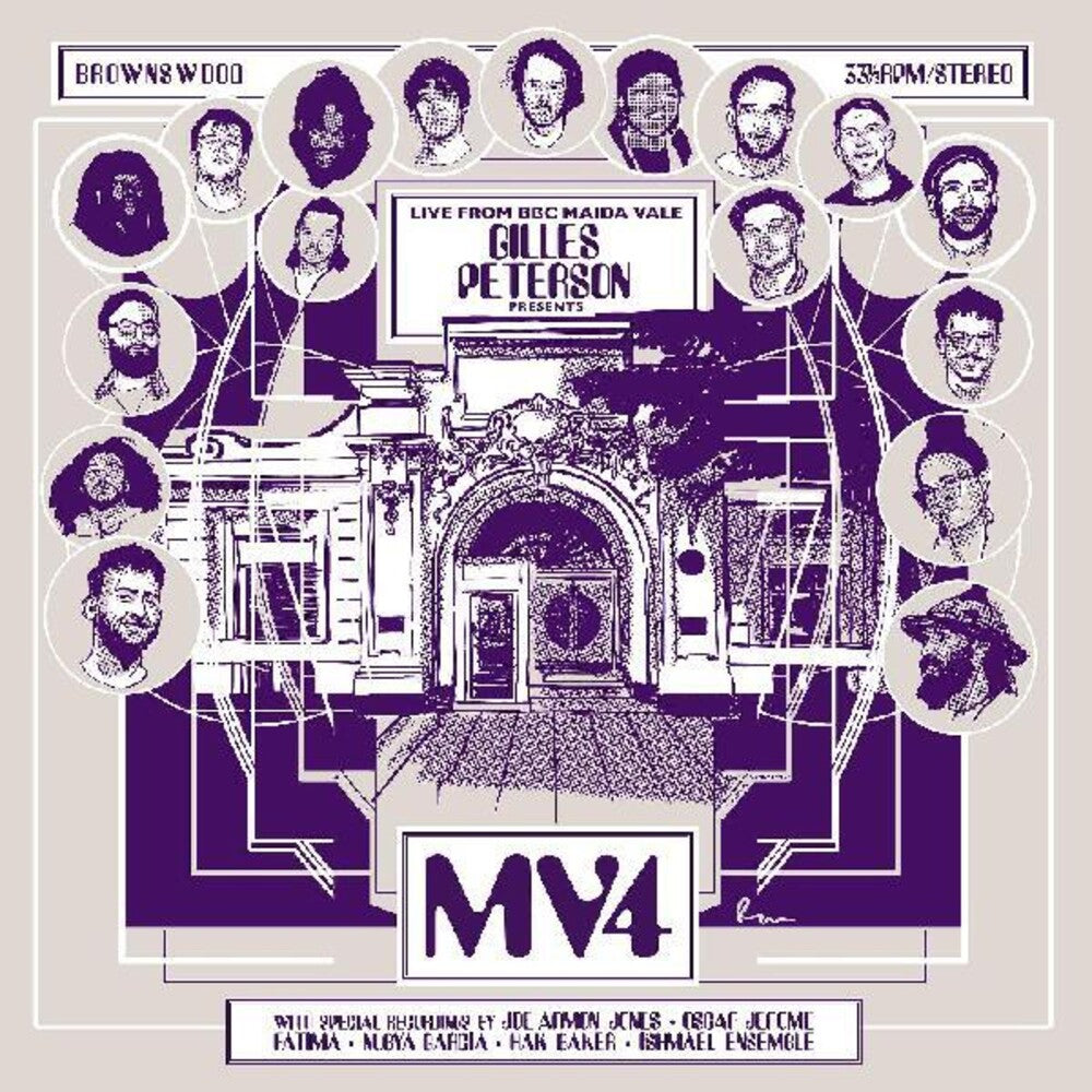 the album cover for Gilles Peterson Presents: Mv4 / Various - Gilles Peterson Presents: Mv4 / Various [Colored Vinyl]