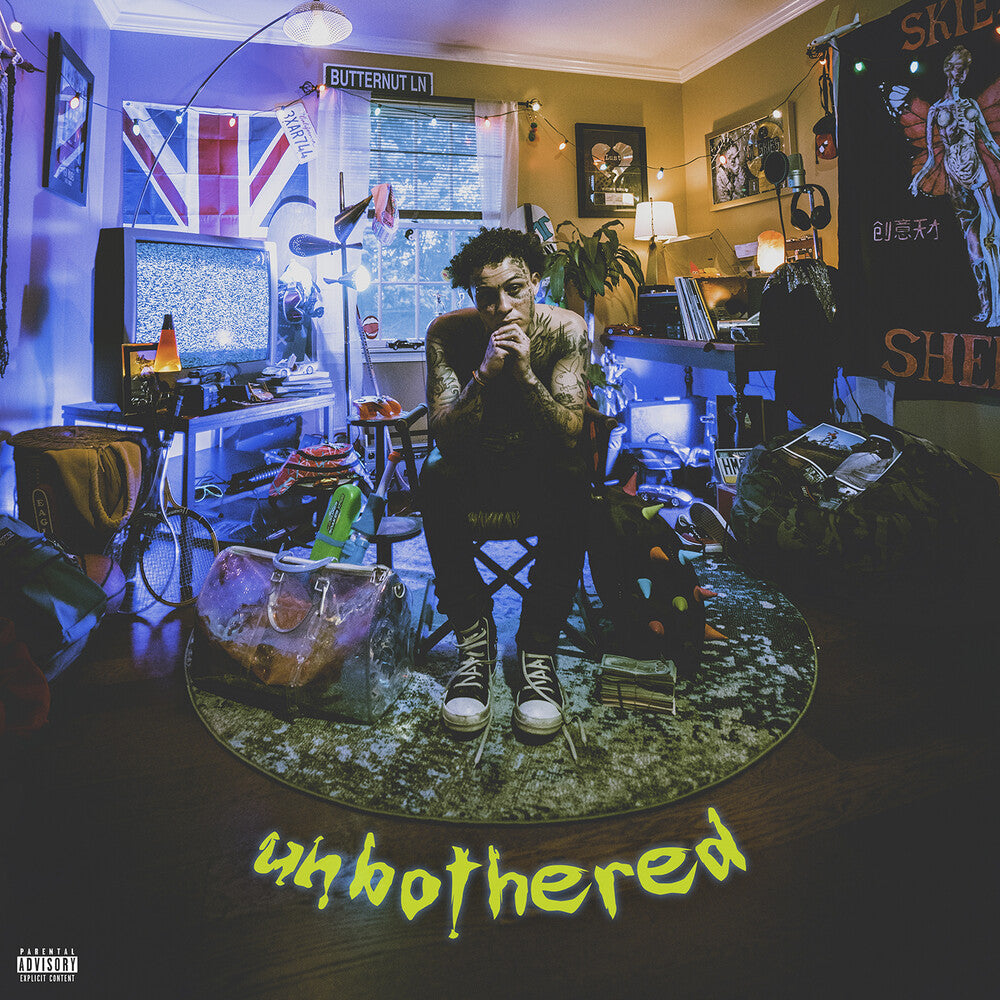 the album cover for Lil Skies - Unbothered [LP]