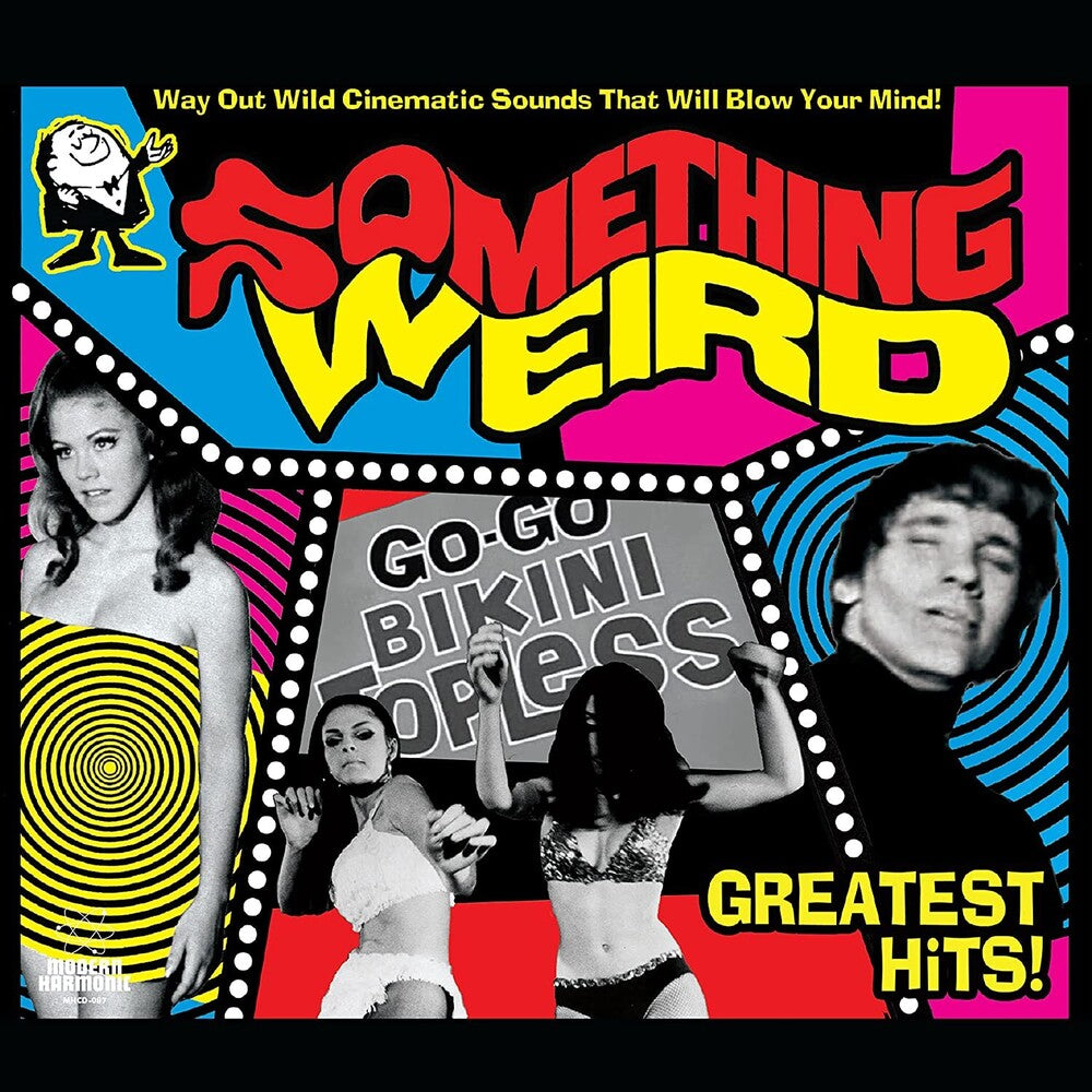 the album cover for Something Weird (Colv) (Ylw) - Greatest Hits [Colored Vinyl] (Ylw)
