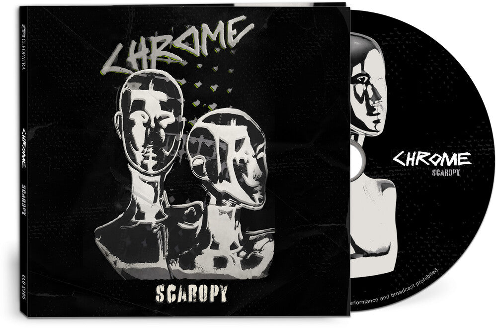 the album cover for Chrome - Scaropy