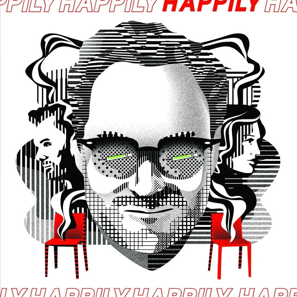 the album cover for Joseph Trapenese  (Uk) - Happily (Uk)