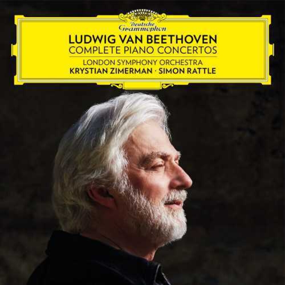 the album cover for Beethoven / Zimerman / Rattle / Lso - Complete Piano Concertos [Limited Edition]