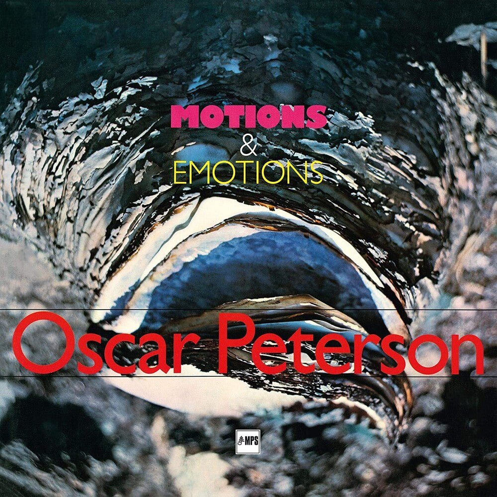 the album cover for Oscar Peterson - Motions & Emotions