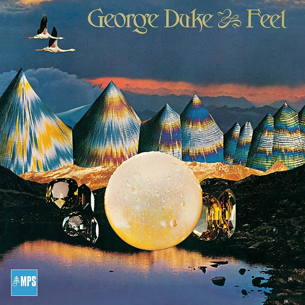 the album cover for George Duke - Feel