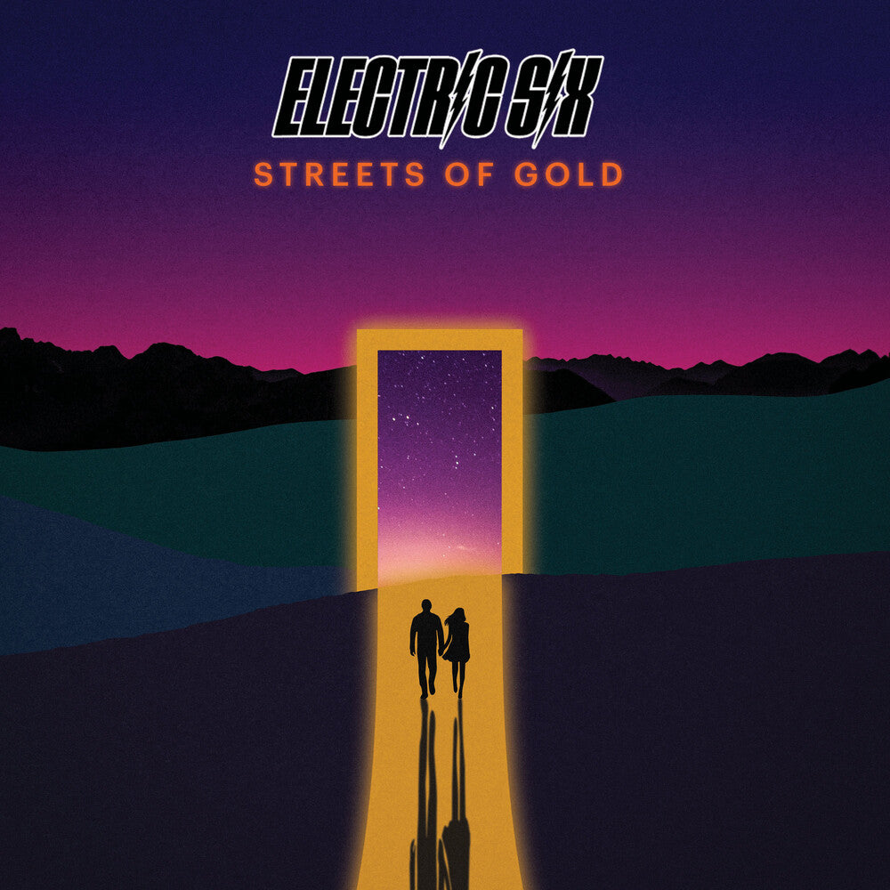 the album cover for Electric Six - Streets Of Gold