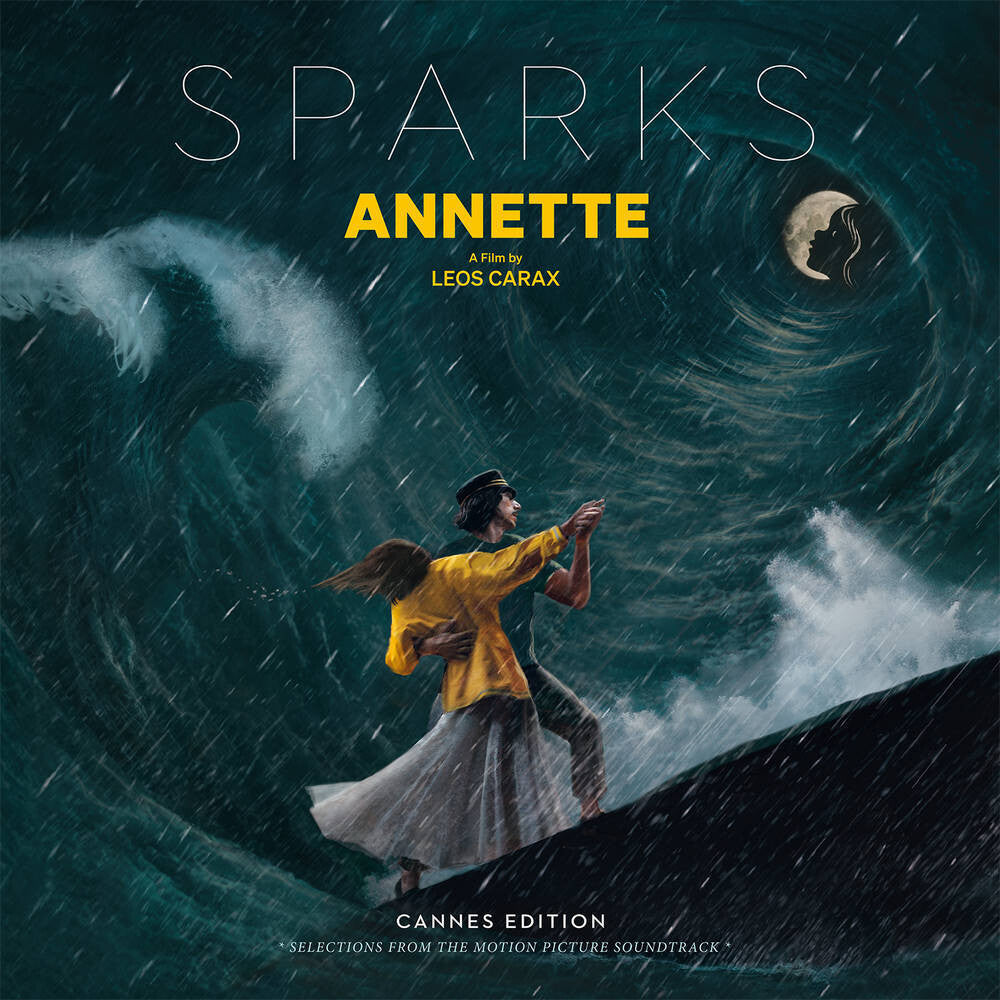 the album cover for Sparks - Annette (Cannes Edition - Selections from the Original Motion Picture Soundtrack) [Green LP]