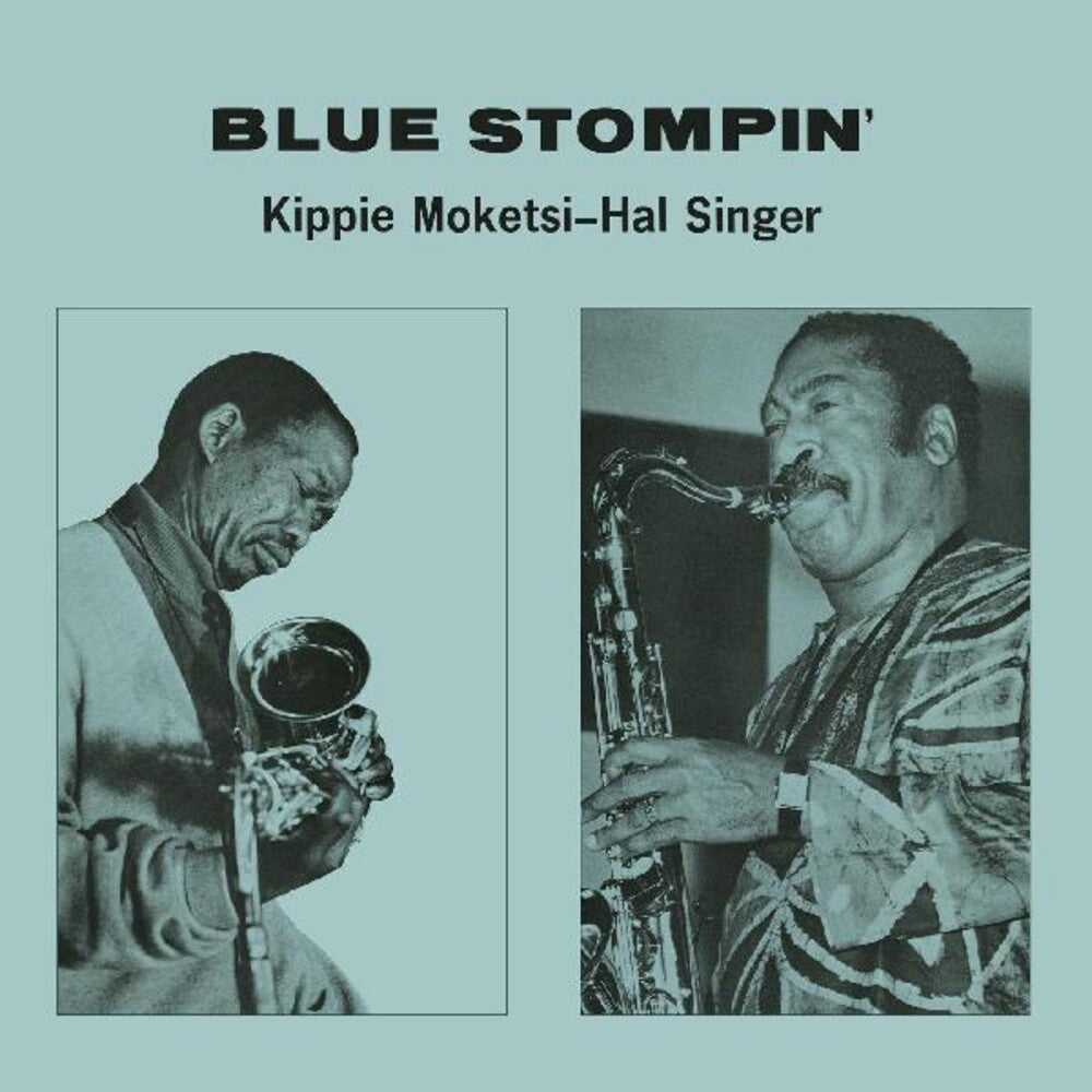 the album cover for Moketsi, Kippie / Singer, Hal - Blue Stompin'