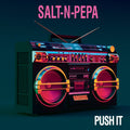 the album cover for Salt-N-Pepa - Push It (Blue) [Colored Vinyl] [Clear Vinyl] [Limited Edition] (Pnk)