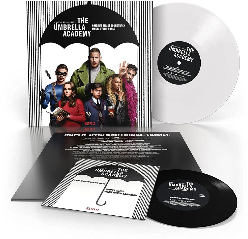 the album cover for Jeff Russo - The Umbrella Academy