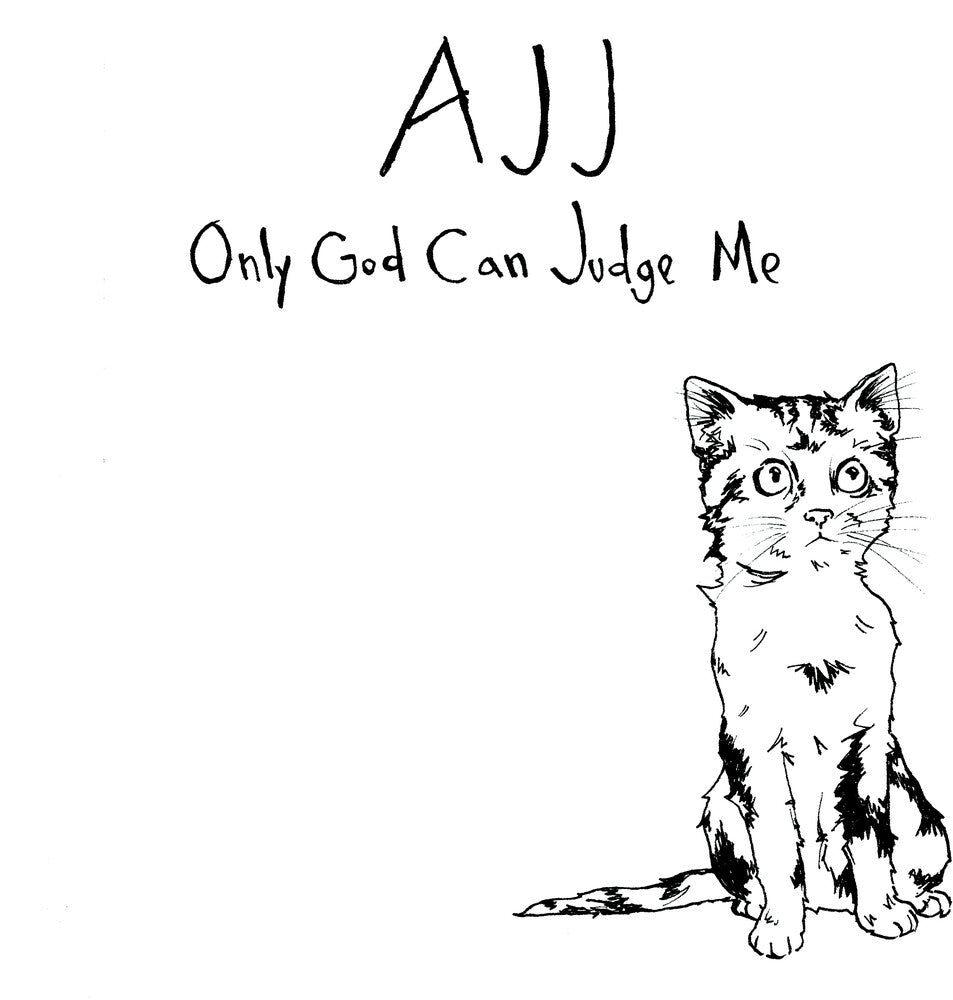the album cover for AJJ - Only God Can Judge Me