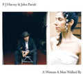 the album cover for Pj Harvey  / Parish,John - Woman A Man Walked By
