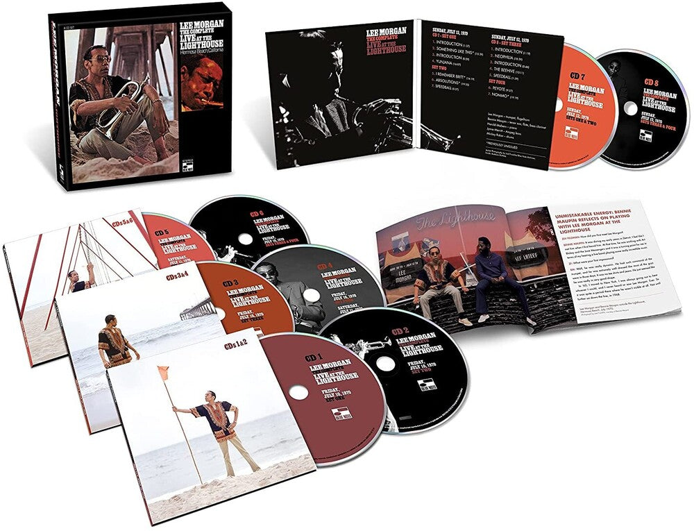 the album cover for Lee Morgan - The Complete Live At The Lighthouse [8 CD Box Set]