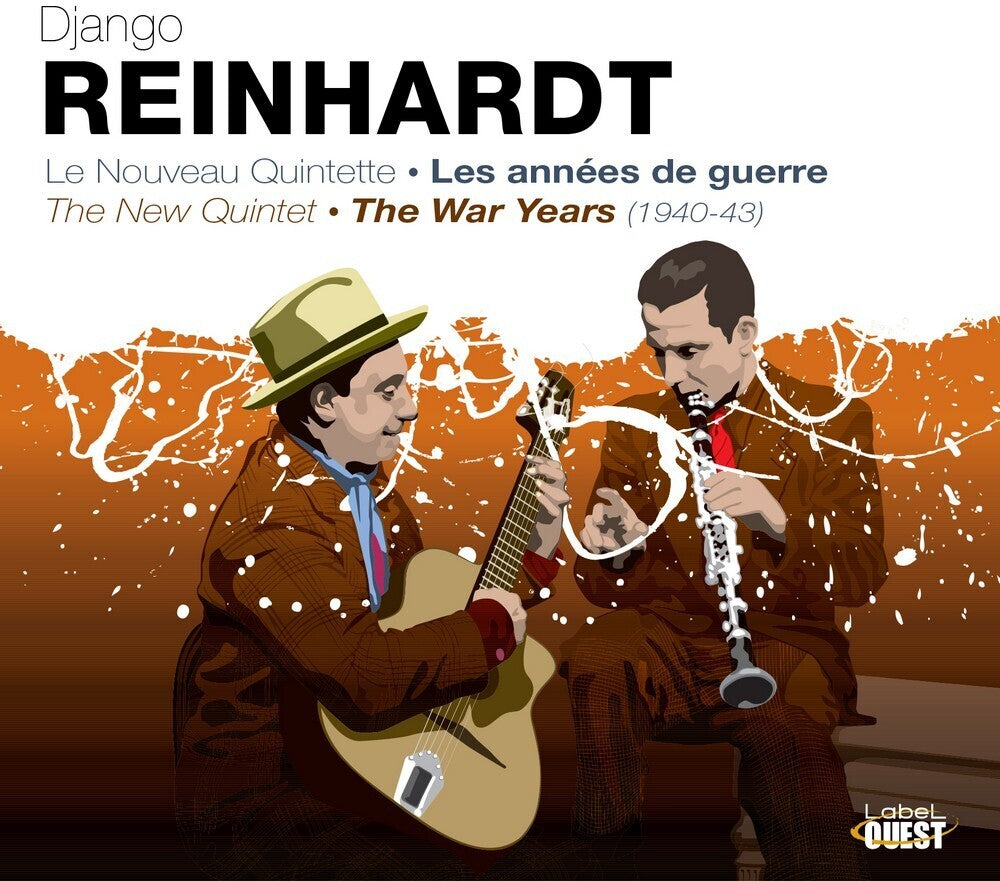 the album cover for Django Reinhardt - Le Nouveau Quintette - Les Annees De Guerre 40-43