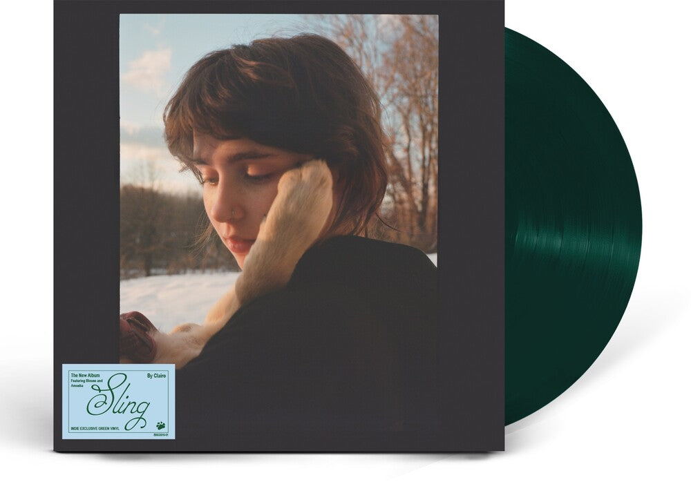 the album cover for Clairo - Sling [Indie Exclusive Limited Edition Dark Green LP]